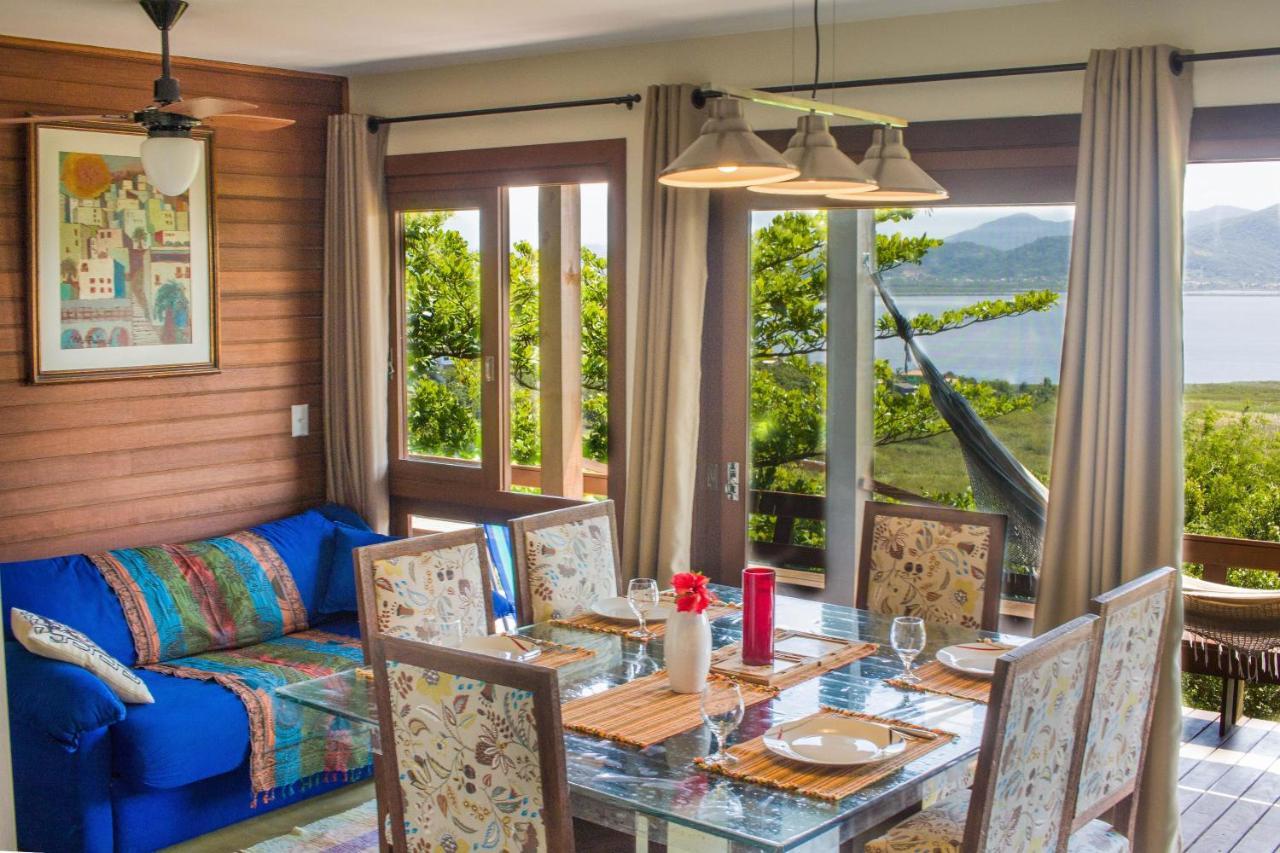 Casa Com Piscina E Incrivel Vista Para Lagoa Garopaba Ngoại thất bức ảnh