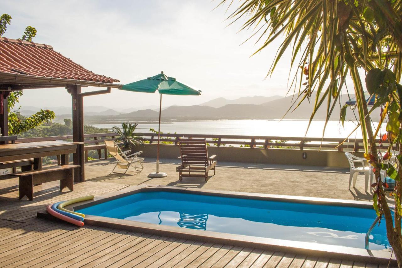 Casa Com Piscina E Incrivel Vista Para Lagoa Garopaba Ngoại thất bức ảnh